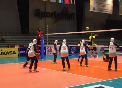 شکست دختران ایران در بازی محبت آمیز برابر میزبان