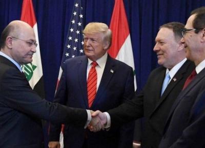 ملاقات برهم صالح با ترامپ باعث استعفای مشاورش شد