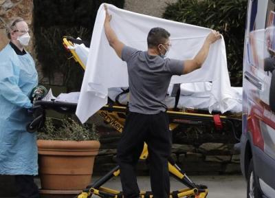 تلفات کرونا در آمریکا به مرز 54 هزار نفر رسید ، مرگ بیش از 2700 تن ظرف 24 ساعت
