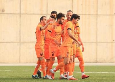 لیگ دسته اول فوتبال، صعود بادران به رده ششم جدول با شکست فجر سپاسی