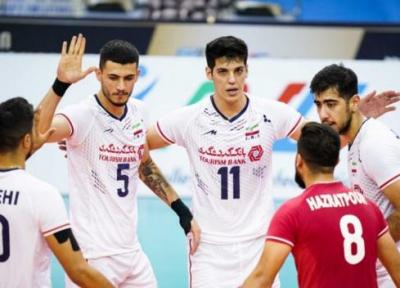 صعود تیم ملی والیبال ایران با صدرنشینی در مرحله گروهی