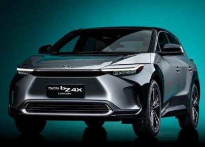به زودی تویوتا bZ4X، اولین خودرو تمام الکتریکی تویوتا به بازار می آید