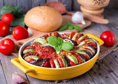 طرز تهیه راتاتویی فرانسوی