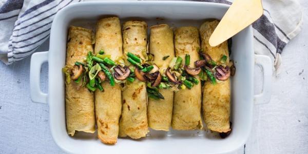 طرز تهیه خاگینه قارچ در کمتر از 10 دقیقه