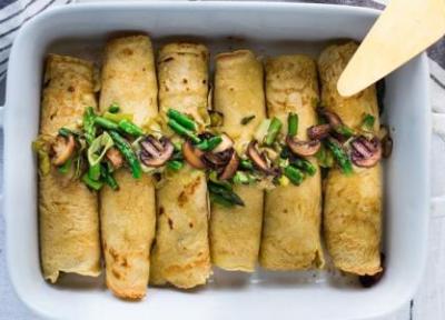 طرز تهیه خاگینه قارچ در کمتر از 10 دقیقه