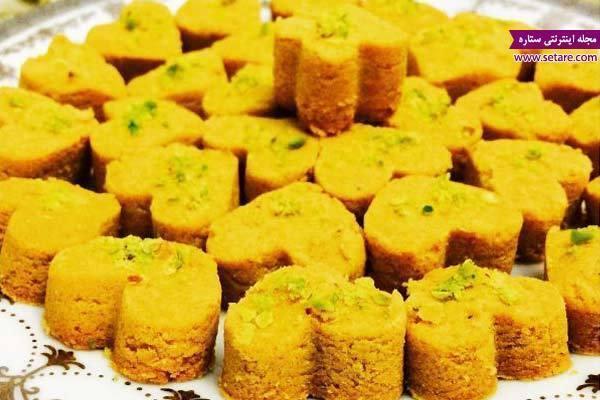 طرز تهیه شیرینی نخودچی خانگی (شیرینی مخصوص عید)