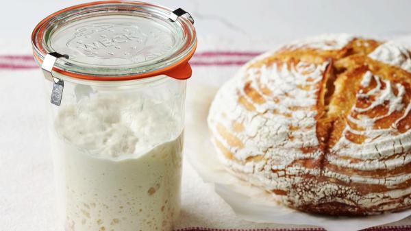 طرز تهیه خمیر ترش، مرحله به مرحله و تصویری